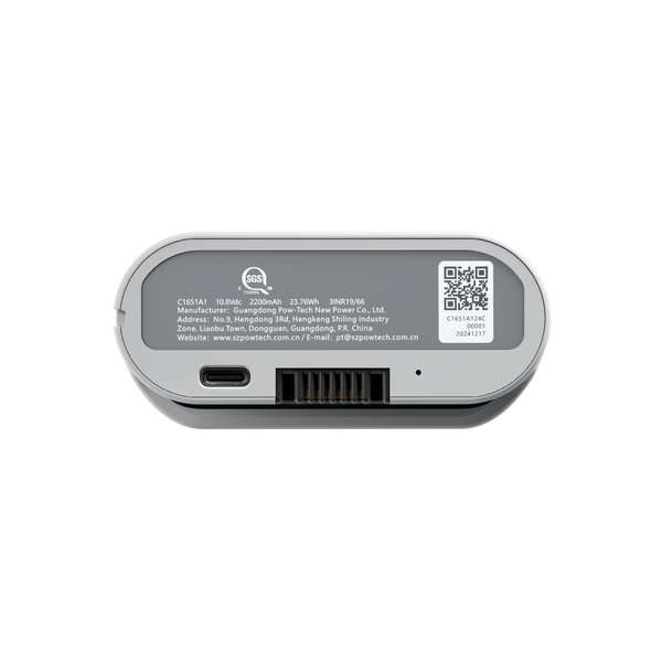 Omni Rechargeable Battery for Lumbar Support Adjustment and Spinal Massage
