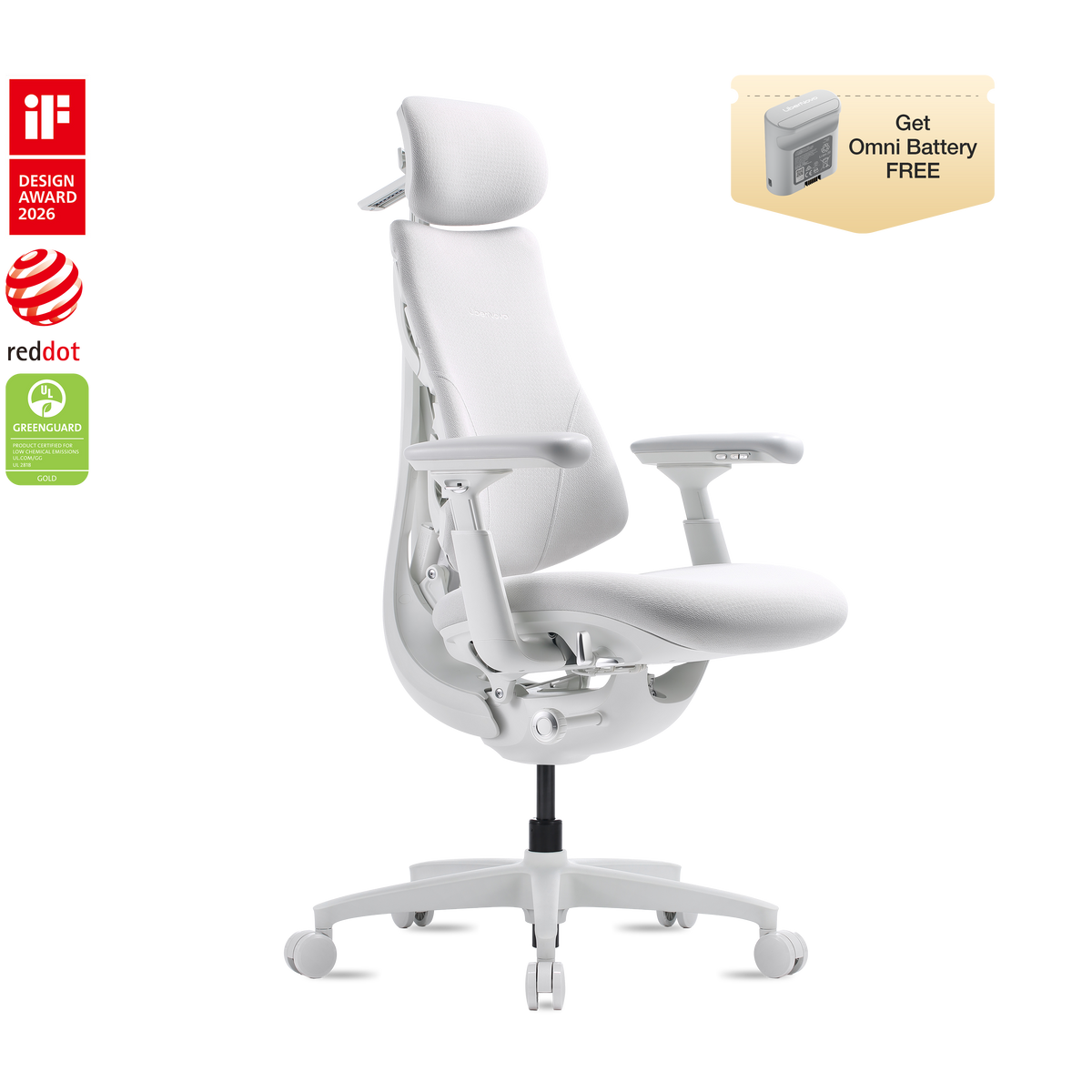 LiberNovo Omni and Omni Gen Dynamic Ergonomic Chair
