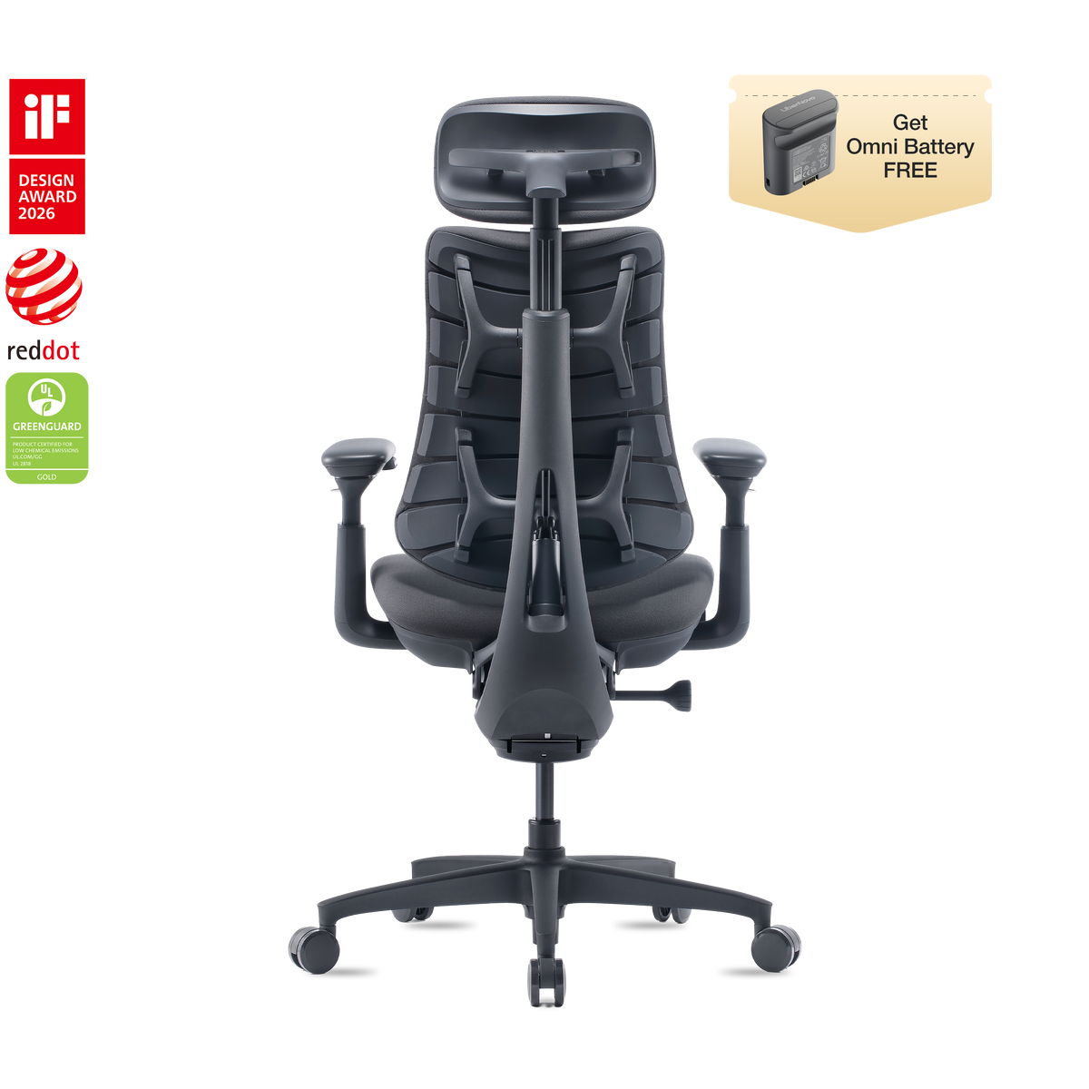 LiberNovo Omni and Omni Gen Dynamic Ergonomic Chair
