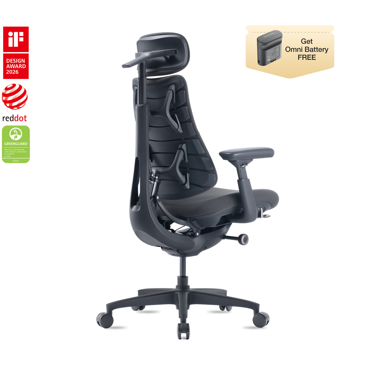 LiberNovo Omni and Omni Gen Dynamic Ergonomic Chair
