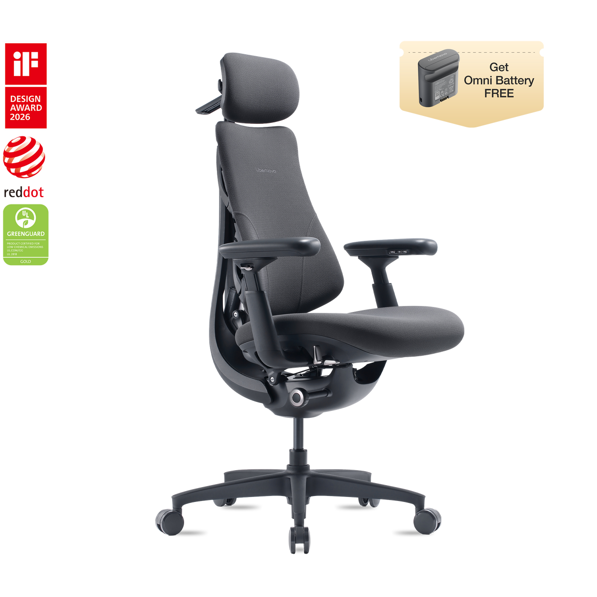 LiberNovo Omni and Omni Gen Dynamic Ergonomic Chair
