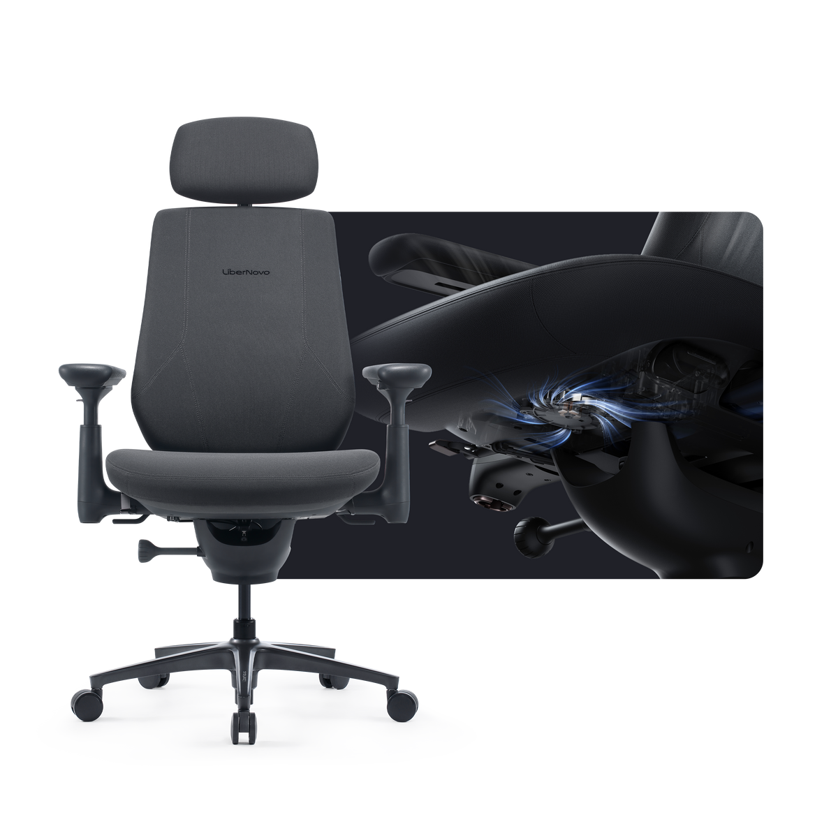 LiberNovo Maxis Dynamic Ergonomic Chair
