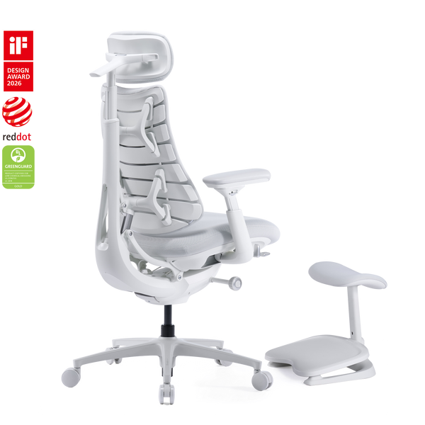 Ghế công thái học LiberNovo Omni Pro màu trắng