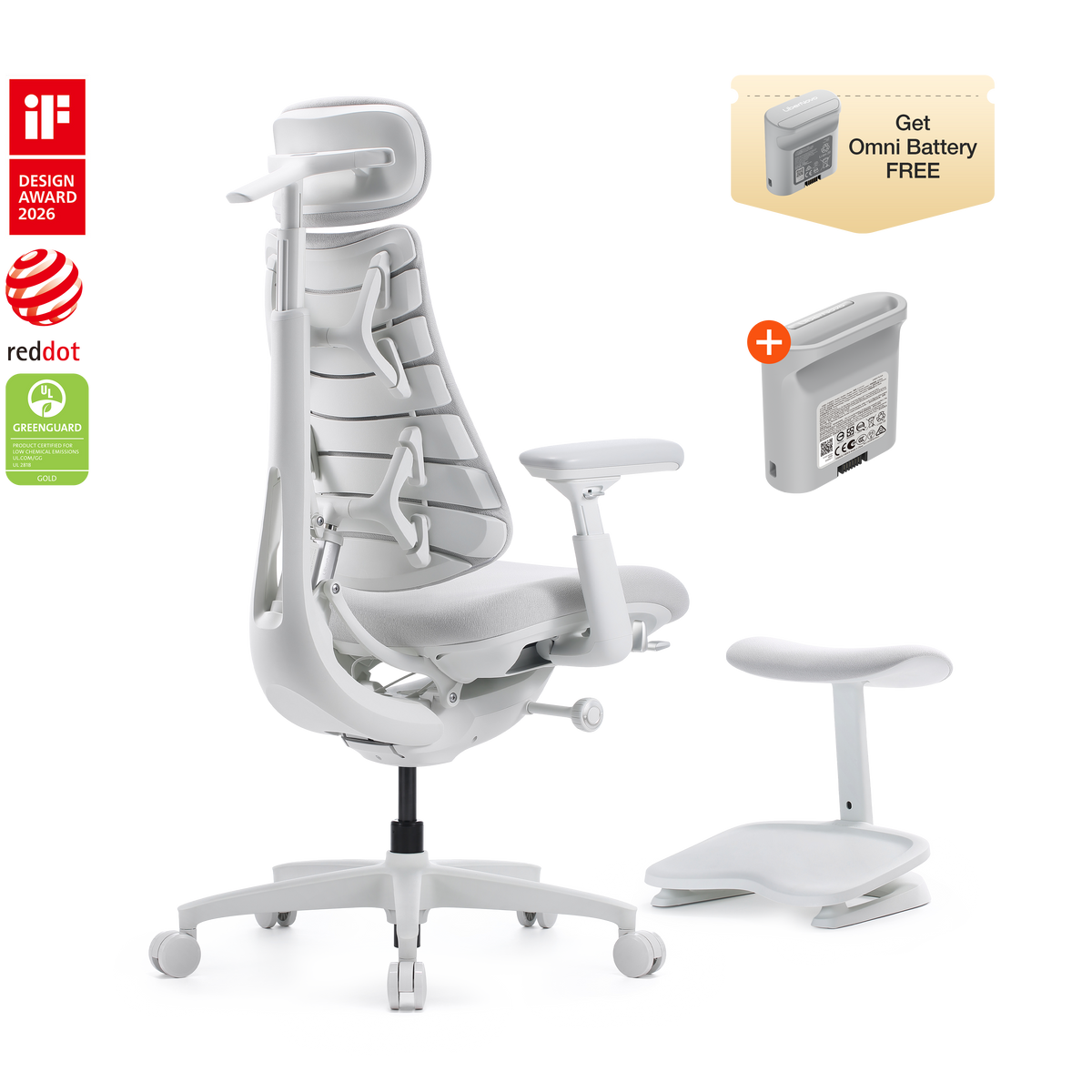 LiberNovo Omni and Omni Gen Dynamic Ergonomic Chair
