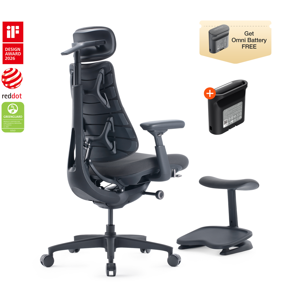 LiberNovo Omni and Omni Gen Dynamic Ergonomic Chair
