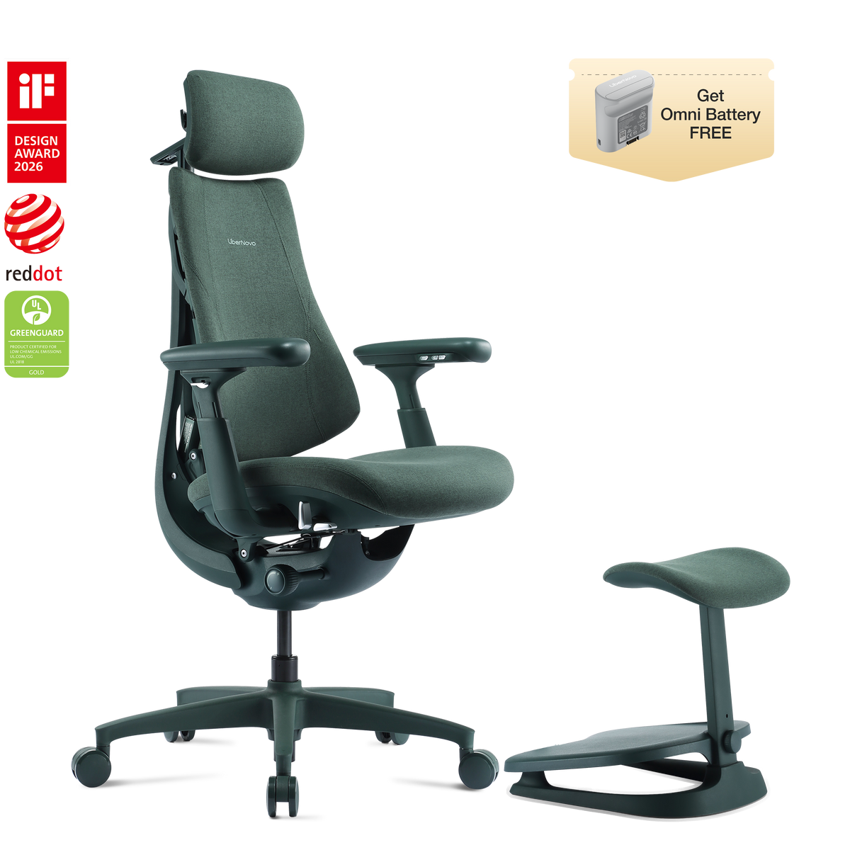 LiberNovo Omni and Omni Gen Dynamic Ergonomic Chair
