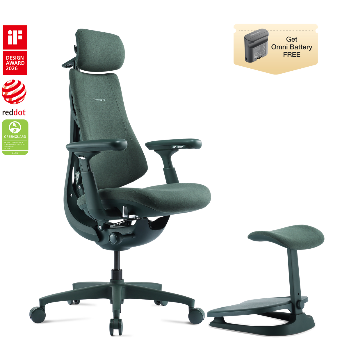 LiberNovo Omni and Omni Gen Dynamic Ergonomic Chair
