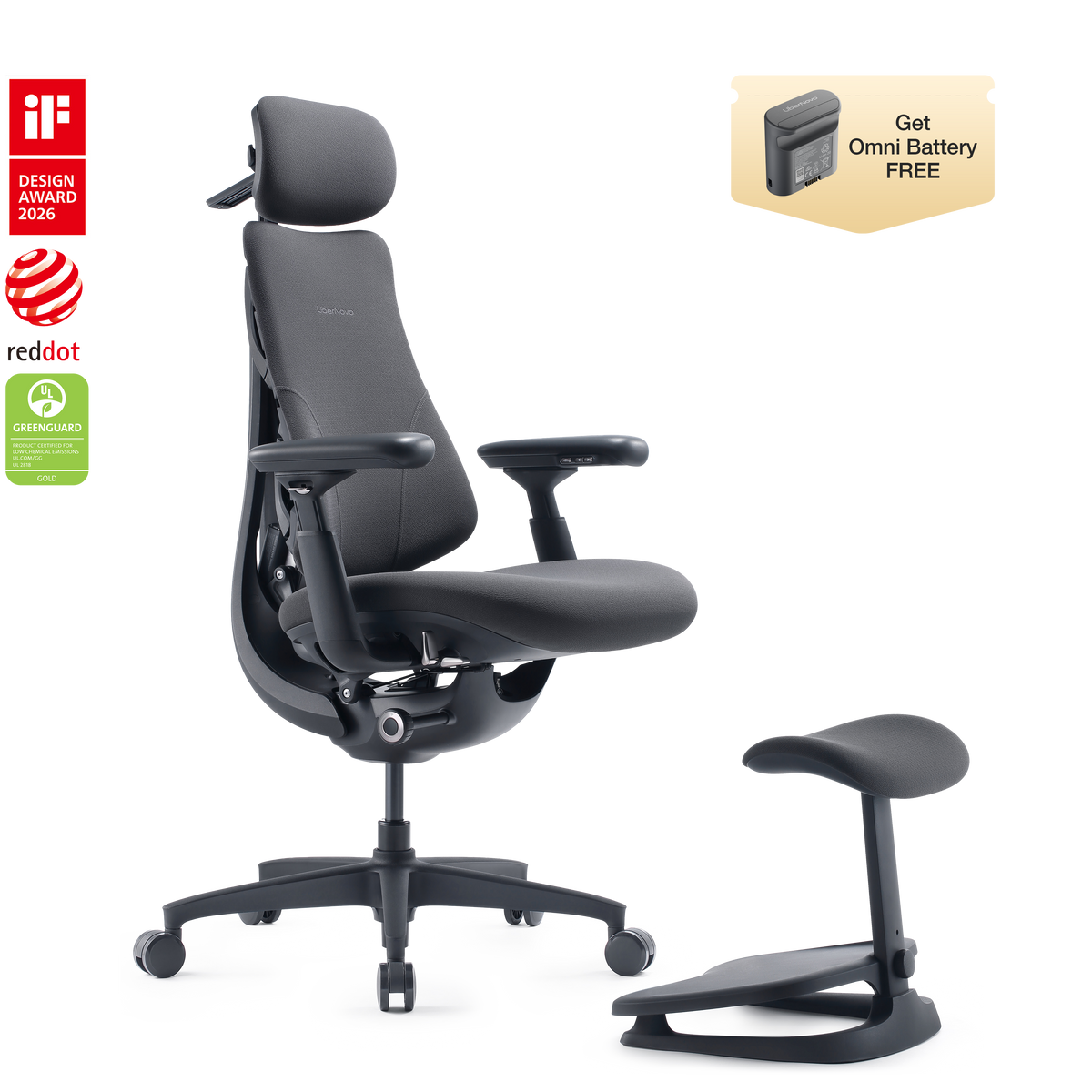LiberNovo Omni and Omni Gen Dynamic Ergonomic Chair
